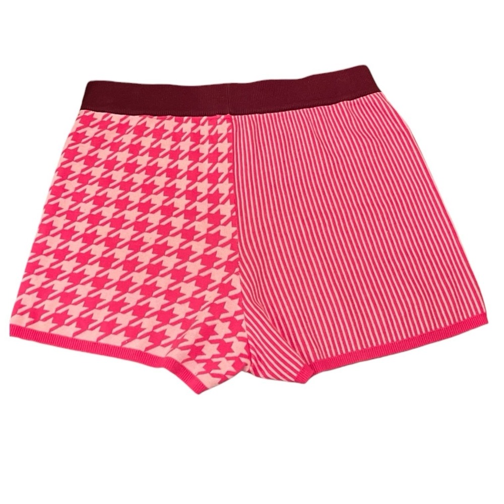Dolan‎ Left Coast Sierra Lounge Shorts Pink Houndstooth M Boutique Resort